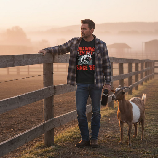 Chupacabra – “Draining ’Em Dry Since ’95” T-Shirt