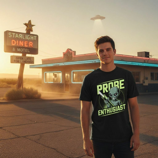 Alien Grey – “Probe Enthusiast” T-Shirt