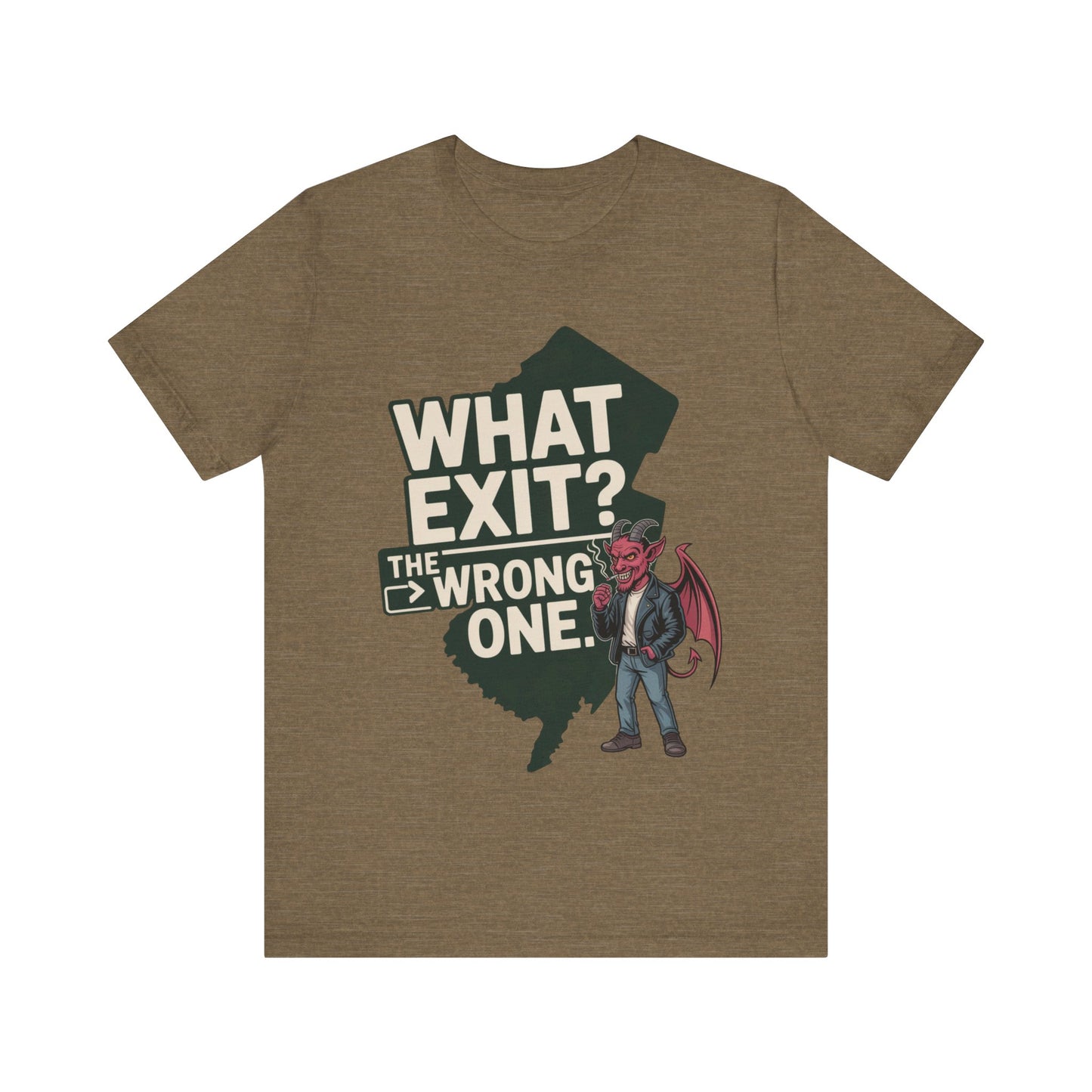 Jersey Devil – “What Exit? The Wrong One” T-Shirt